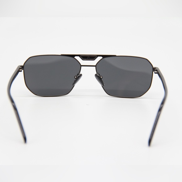 NEW PRADA PR58YS 1AB5S0 SUNGLASSES PRADA SPR 58Y BLACK UNISEX EYEWEAR PR 58YS - Picture 10 of 13